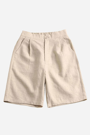 Trendy Minimalist: Bermuda Korean-style Shorts
